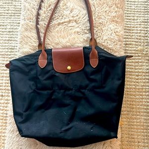 LONG-CHAMP BAG LARGE- BLACK